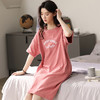 【纯棉睡裙】2023年新款夏季短袖全棉睡衣韩版宽松休闲家居服外穿 商品缩略图8
