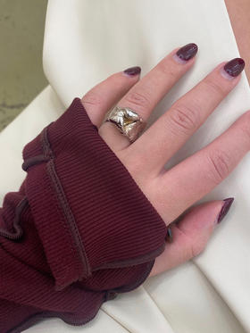 ABOAB｜Love Handle Ring [ 开口戒指 金 / 银 ]【PHASE】
