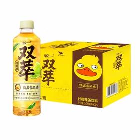 统一双萃 柠檬茶 500ml*15瓶