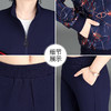 SP50-23239 2023新款中年妈妈秋装运动服套装三件套40岁50中老年女装大码外套 商品缩略图3