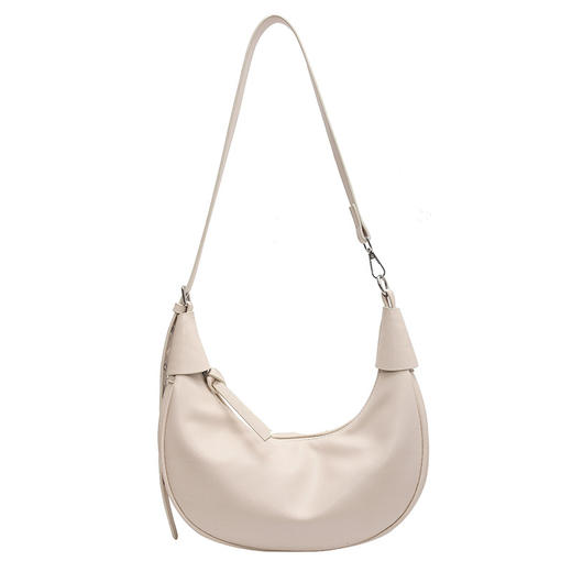 【ins百搭！小众复古腋下包】白色腋下包女韩版2023春新款小众设计复古百搭斜挎饺子包包。ry 商品图7