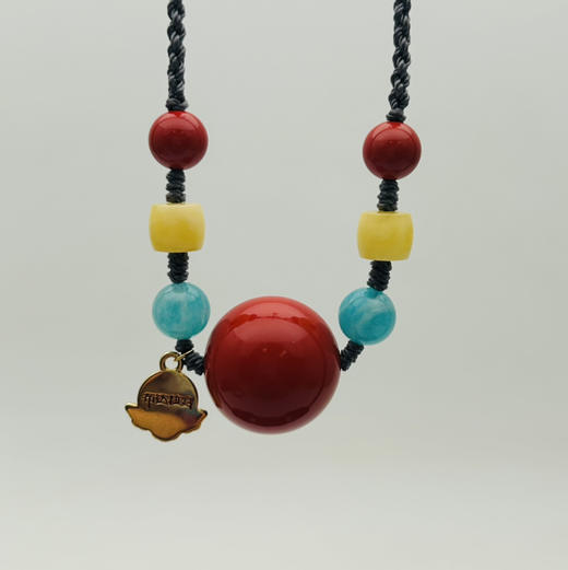 朱砂挂坠-三色配珠 商品图2