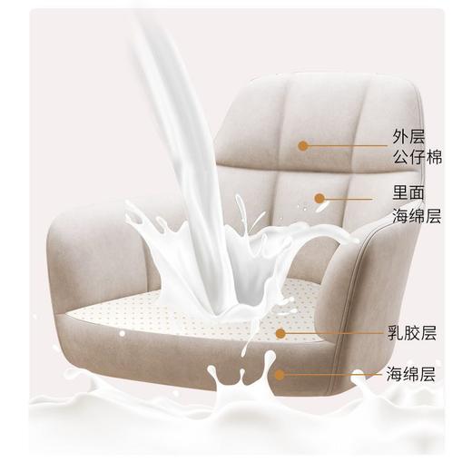 电脑椅子舒服久坐家用办公椅舒适书桌化妆椅宿舍大学生学习靠背凳 商品图4