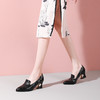 舒适百搭，尖头中年妈妈鞋粗跟单鞋YSML-A013-147 商品缩略图1
