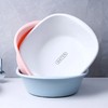 「8.9元包邮！三款配色」方型加厚塑料脸盆 加深学生宿舍居家日用卫生间洗衣水盆婴儿清洁工具洗脚盆 商品缩略图1