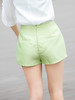 OLrain法式高级穿搭绿色休闲裤女夏季2022年新款高腰显瘦a字短裤 商品缩略图1