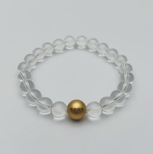 白水晶圆珠单圈手串 商品图2