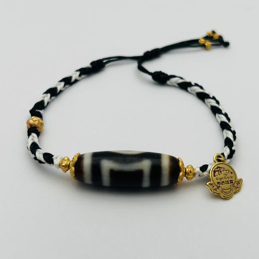 黑白天珠手绳 商品图1