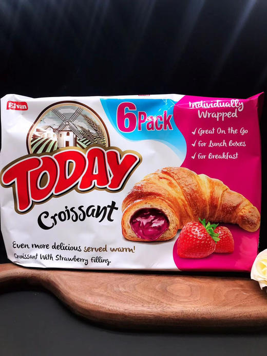 270克土耳其草莓味牛角面包 商品图0