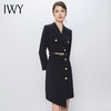 IWY/藏青色设计感西装连衣裙女修身高端商务裙子气质女神范正装Q13107 商品缩略图1