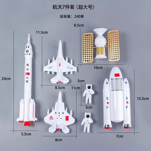 特价网红生日蛋糕摆件太空宇航员航天飞机星球创意蛋糕装饰 商品图12