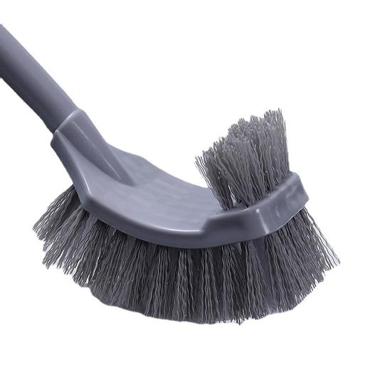 「9.9元包邮！两面刷毛」马桶刷子洗厕所刷子长柄居家日用卫生间清洁工具刷 商品图4