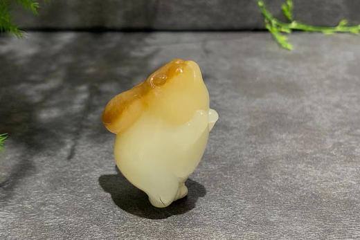 【御珠宫坊】糖羊脂白玉兔子 商品图0