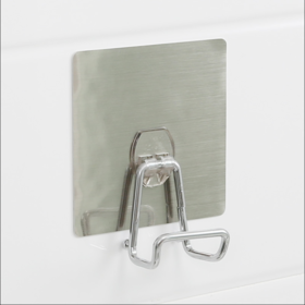 易牢永逸厨房挂钩吸盘免打孔创意门后挂衣架壁挂墙上免钉砧板菜板粘钩【不支持补差，非质量问题不退不换】S