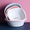 「8.9元包邮！三款配色」方型加厚塑料脸盆 加深学生宿舍居家日用卫生间洗衣水盆婴儿清洁工具洗脚盆 商品缩略图0