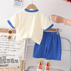 儿童夏季套装中小童装韩版女宝宝夏装男童短袖两件套 商品缩略图3