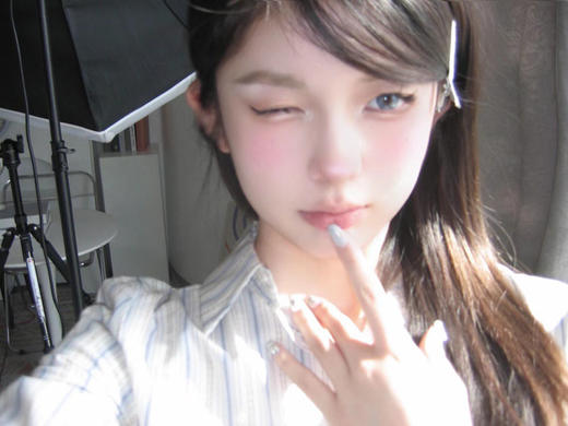 bunny shiny 美瞳年抛 小冰块 直径14.5mm着色13.7mm 商品图8