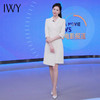 IWY/冯琳同款七分袖西装连衣裙女职业装季艺考播音主持人上镜正装女OLQ13026 商品缩略图4