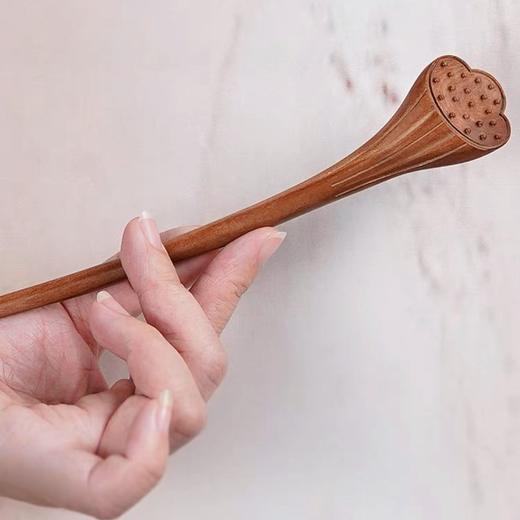 莲子清如水 早春莲蓬桃木簪子发簪可爱大气风盘发神器 商品图4