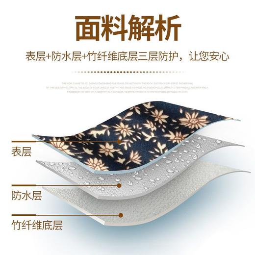 惠老人隔尿裙宽腰耐脏加大可洗尿不湿布尿裤隔尿垫失禁月经透气春 商品图3