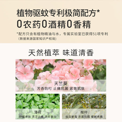 【Cokit植气专研 植物精油驱蚊喷雾】 成人婴儿植物驱蚊液 进口植物精油 居家必备 户外便携驱蚊液 商品图5