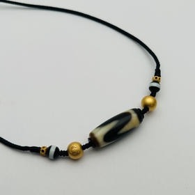 天珠配药师珠吊坠