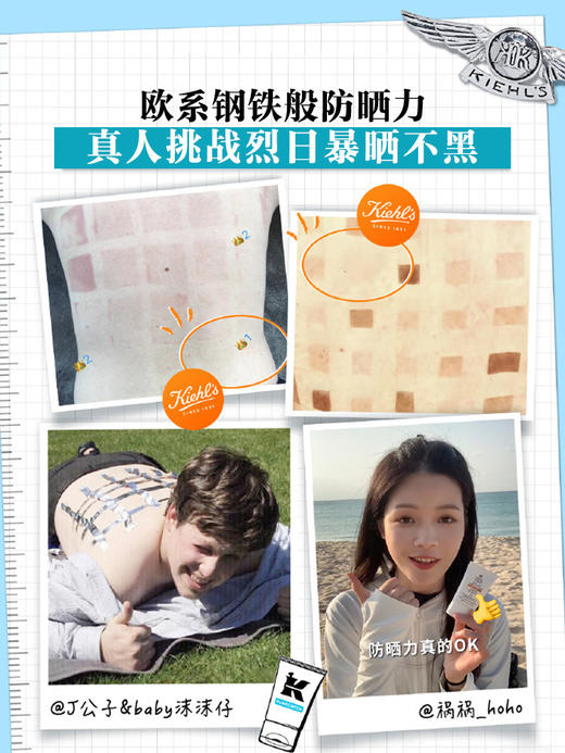 【科颜氏】B1F 科颜氏水感防晒隔离乳霜小冰盾防晒黑男女油皮清爽30ml 商品图2