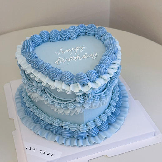 雾霾蓝（裱花部分较为甜腻，建议刮掉不吃） 商品图3