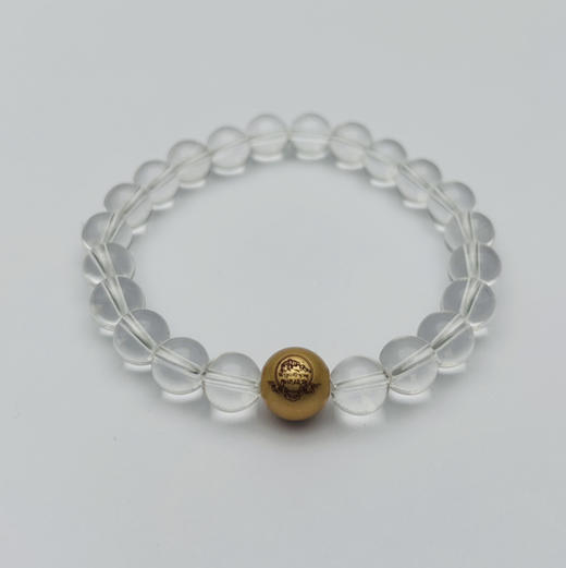 白水晶圆珠单圈手串 商品图3