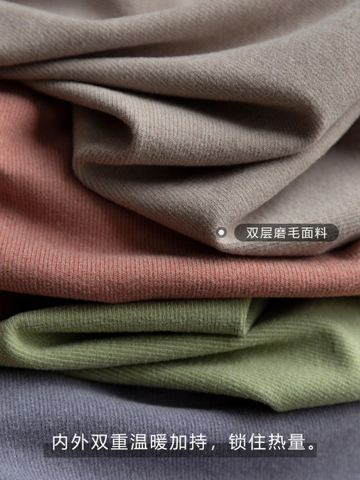 靴下物糖果色保暖内衣女加厚内搭单件上衣打底衫秋衣 商品图2