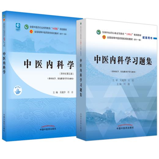 【全2册】中医内科学+中医内科学习题集 吴勉华 石岩 主编 十四五规划教材配套习题集 中国中医药出版社 第十一版书籍 商品图1