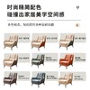 轻奢单人沙发椅设计师洽谈小户型科技布大堂客厅北欧懒人老虎椅 商品缩略图4
