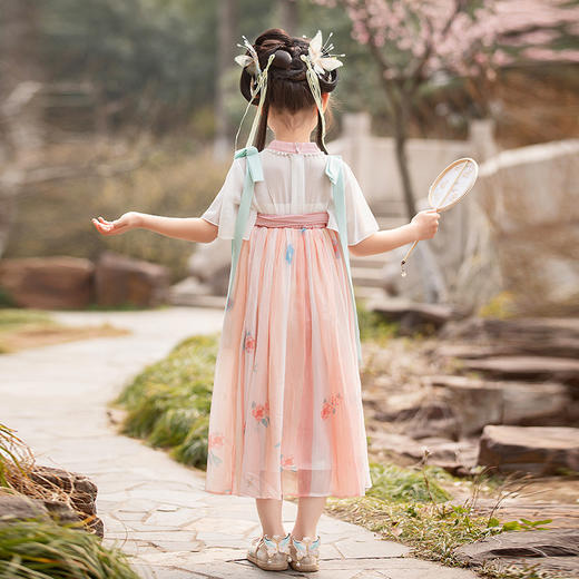 汉服女童古装女孩仙，中国风连衣裙汉服PJX-BD2253 商品图3