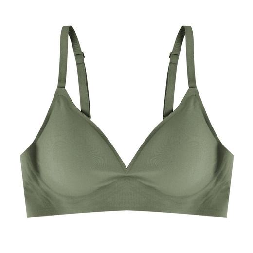 【韩国外扩型舒适内衣】胸内衣女士小胸平胸聚拢无钢圈无痕显胸大文胸罩加厚 商品图6