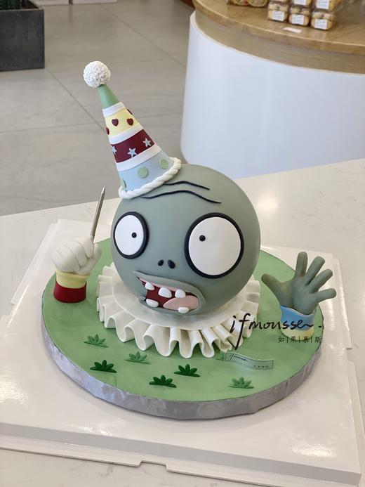 「翻糖定制」敲敲乐 搞怪僵尸 植物大战僵尸 商品图1