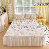 “夏被”【乳胶凉席床裙款三件套】A类凉感丝，环保数码印花 夹层高品质整张天然乳胶 可轻柔机洗/水洗-CC 商品缩略图14