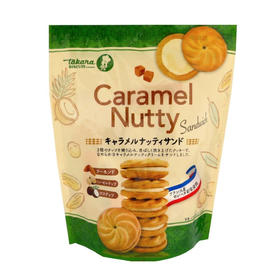 宝制果焦糖拿铁味奶油夹心饼干80g