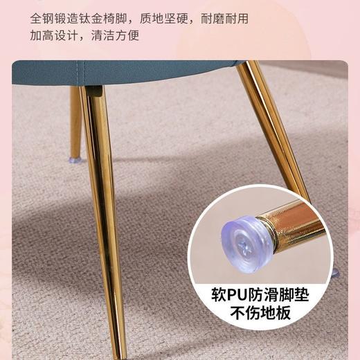 单人沙发椅阳台卧室北欧网红轻奢科技布防水异形休闲简约现代椅子 商品图3