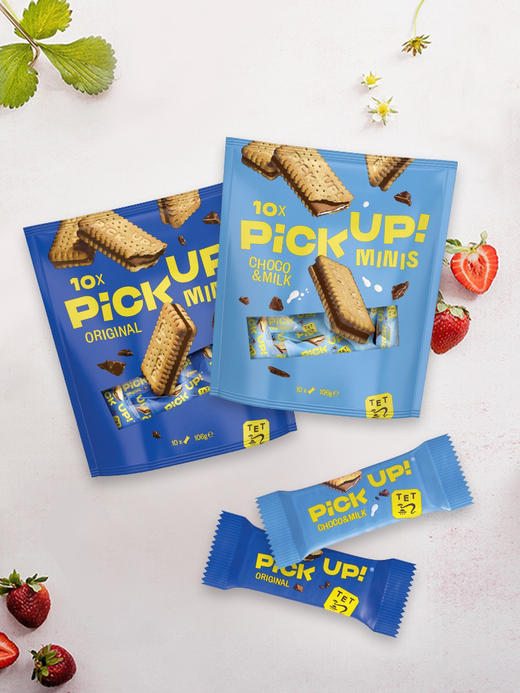 百乐顺迷你夹心饼干巧克力牛奶味106g 商品图0