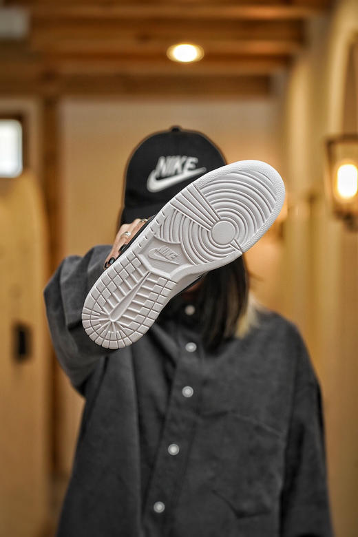 夏季特惠💰520 AMBUSH x Nk SB Dunk High 滑板鞋高帮 黑白大勾 商品图2