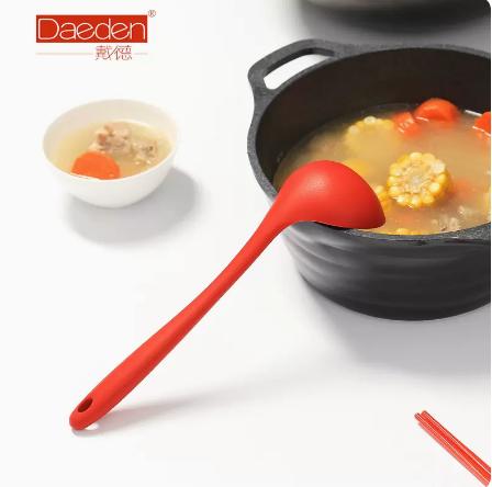 德国戴德硅胶汤勺专用耐高温家用厨具套装锅铲粥勺盛汤勺 商品图5
