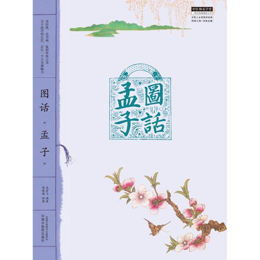 图话《孟子》  中医人必读国学经典丛书 龙若飞 著 中国中医药出版社 中医师承学堂丛书 书籍 商品图1