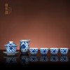 青花缠枝花卉纹6头茶具 商品缩略图0