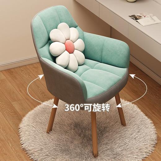 电脑椅子舒服久坐家用办公椅舒适书桌化妆椅宿舍大学生学习靠背凳 商品图6