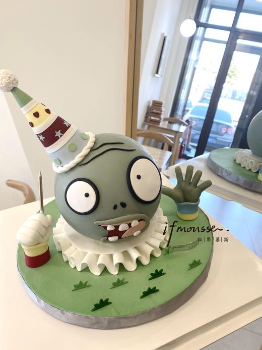 「翻糖定制」敲敲乐 搞怪僵尸 植物大战僵尸 商品图0