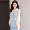 夏季短款长袖空调罩衫外搭，雪纺宽松小披肩外套CC-J3415 商品缩略图1