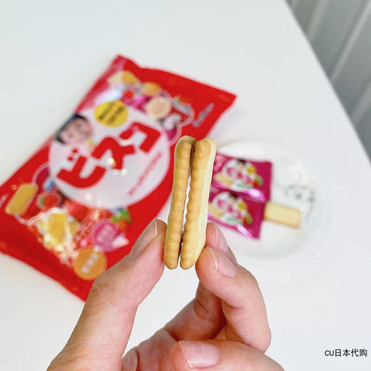 日本格力高奶油草莓味双拼夹心饼干154.8g 商品图1