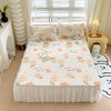 “夏被”【乳胶凉席床裙款三件套】A类凉感丝，环保数码印花 夹层高品质整张天然乳胶 可轻柔机洗/水洗-CC 商品缩略图0