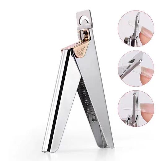 NAVI美甲一字剪 U形剪  不绣钢一字剪  两款可选 商品图1