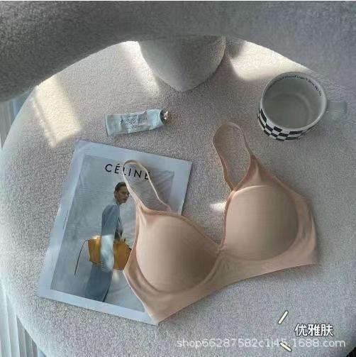 【显腰细显胸收副乳外扩】薄款裸感果冻无痕内衣女透气小胸聚拢女士文胸罩 商品图6